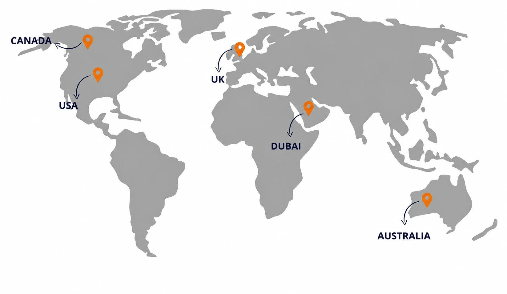 FAECOM Global Engineering Reach & Impact Map